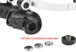 <span class=keywords><strong>2025</strong></span> tay miễn phí kính lúp, kính lúp với 2 Led và 4 ống kính <span class=keywords><strong>2025</strong></span> - Product Image 3