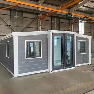 Australischer Standard 2-Schlafzimmer-Luxus-Modulhäuschen 20 Fuß 40 Fuß vorgefertigtes luxuriöses erweiterbares Containerhaus