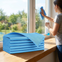 Serviette Microfibre de nettoyage en Microfibre fait à la main, pour écailles de poisson, tissu d'essuie-glace, chiffon de cuisine et de voiture