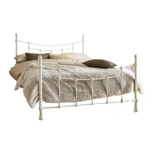 Antieke Stijl Dubbele Grootte Metalen Ijzeren Bed Frame