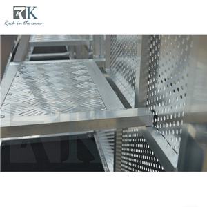 Barrera Plegable de Aluminio para Control de Multitudes en Festivales de Música, Modular y Desmontable - Product Image 4