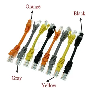 10cm 15CM 30cm 50cm CAT5e Ethernet UTP Network Male To Male Cable Gigabit Patch Cord RJ45 Twisted Pair GigE Lan Short Cable