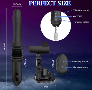 เครื่องสั่นแบบไร้สาย พรีเมียม เป็นมิตรกับสิ่งแวดล้อม กันน้ำ 100% พร้อมรีโมทควบคุมอัตโนมัติ แบบยืดหดได้ สำหรับผู้หญิง - Product Image 6