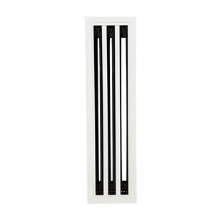 Diffuseurs linéaires réglables en alliage d'aluminium blancs pour ventilation <span class=keywords><strong>murale</strong></span>, <span class=keywords><strong>grille</strong></span> de ventilation pour CVC - Vente en gros - Product Image 5