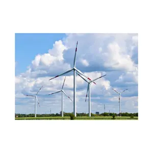 Energía eólica de alta productividad en red 1200W Ndfeb generador de turbina eólica 6Kw para turbina