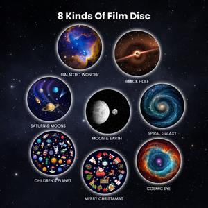 Proyector de Luz Nocturna 2024 con Cambio de Color, Nebulosa, Aurora, Cielo Estrellado, Música, Galaxia, para Hogar, Fiestas, Dormitorio, Regalos - Product Image 6