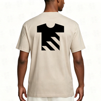 Camiseta Deportiva para Hombre, Elástica, Holgada, Transpirable, Ecológica, con Parche Bordado Personalizado, Clásica, Antiarrugas