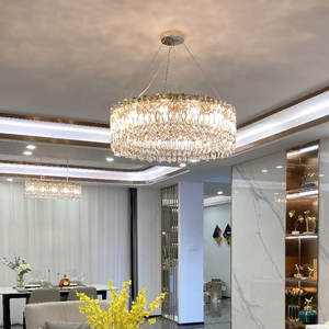 Factory Price Indoor <b>Lights</b> Hotel Modern Living Room Lamp Small <b>Crystal</b> <b>Chandelier</b> Lighting - Product Image 1
