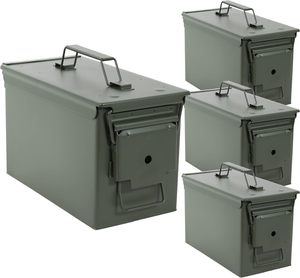 PA108 Fat 50 Cal Ammo Can Durable, Caja <span class=keywords><strong>de</strong></span> almacenamiento en seco impermeable para organizador <span class=keywords><strong>de</strong></span> herramientas - Product Image 1