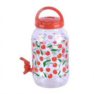 Dispensador de Bebidas Portátil de 1 Galão com Torneira, Copos Plásticos de 16oz, Design Clássico, Grande Capacidade para Uso em Festas - Product Image 1