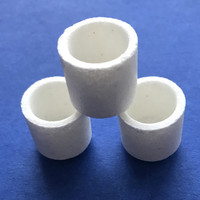 Perle cylindrique en céramique pour fonte, pureté élevée, 99.5% Mgo, 4 cellules