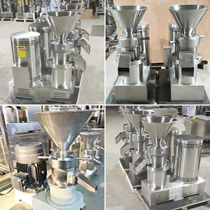Electric Colloid Mill for Butter Nut Milk Sesame Tahini Grease Production-Stainless Steel 10-5000kg Capacity Adjustable Fineness - Product Image 6
