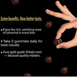 เยลลี่ชิลลาจิตแท้จากเทือกเขาหิมาลัย 3000 มก. ผสมอัชวากันธา กอกชูรา อาหารเสริมเพิ่มพลังงานแบบเคี้ยวได้สำหรับผู้ชาย - Product Image 4