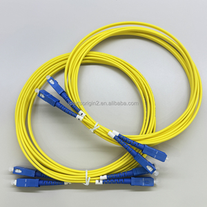 Cable de Fibra Óptica Dúplex Monomodo SC-SC UPC SM 9/125μm de 3 Metros, Cable Jumper, Proveedor Chino - Product Image 4