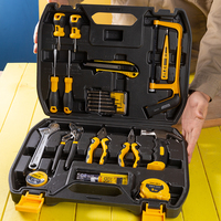 Caja de Herramientas Multifuncional Deli Home para Electricistas, Kit de Reparación Completo con Manual DL1012