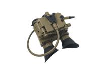 Lunette thermique de fusion Roevision 2-en-1 pour faible luminosité, jumelles monoculaires Gen2, capteur thermique 1x 57-67lp/mm 512x480px, étanche IP67