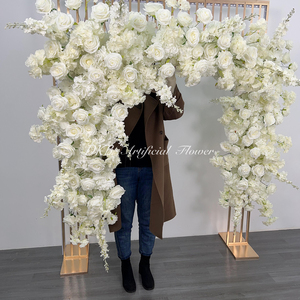 Decoración de mesa Baby Breath camino de mesa de flores artificiales para boda evento Fiesta foto decoración de pared - Product Image 3