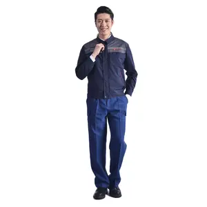 Uniforme de sécurité électrique industriel, costume de travail personnalisé de conception à la mode, uniforme avec ruban réfléchissant