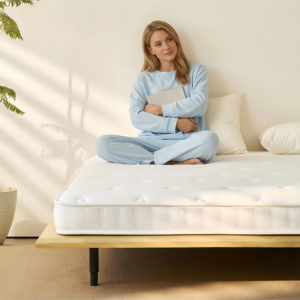 Luxury Individual Pocket Spring Mattress with Euro Top Design for Master Bedroom Furniture Factory Price US - Product Image 4