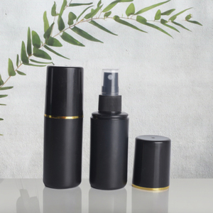 Hot Sale Matte Black Plastic 50ML 30ML Travel Spray <b>Bottles</b> Cheap Price Alcohol <b>Mist</b> Cosmetic Packaging for Perfume for Stores - Product Image 3