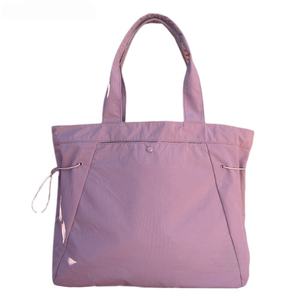 <span class=keywords><strong>Sac</strong></span> fourre-tout en nylon à poignée, logo personnalisé, avec fermeture éclair, pour le shopping, l'entraînement, vente chaude - Product Image 5
