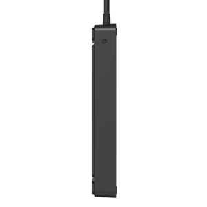 Protecteur de surtension à 8 sorties, rallonge de 6 pieds, <span class=keywords><strong>multiprise</strong></span>, prise plate, <span class=keywords><strong>disjoncteur</strong></span> <span class=keywords><strong>intégré</strong></span>, montage mural, liste CE, noir, - Product Image 5