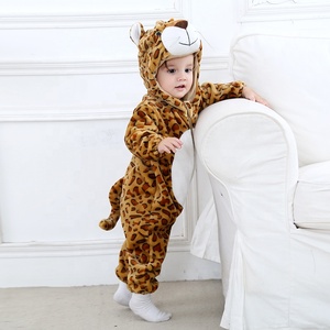 Michley ODM OEM Mono de Bebé con Capucha de Animalito, Estilo Sudadera, Franela, <span class=keywords><strong>Cremallera</strong></span> Bidireccional, Disfraces de Bebé, Cosplay, Crea el Tuyo - Product Image 2