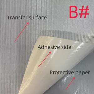 Tissu Tatami par sublimation pour vêtements de football, écussons d'uniforme scolaire, badges, <span class=keywords><strong>brassard</strong></span> de jean - Product Image 2