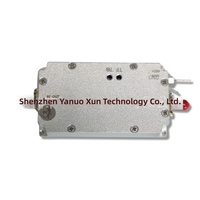 Modul Penguat Daya RF 10-100W Keamanan GSM Komunikasi Jarak Jauh Frekuensi Kustom Konektor Produk Keamanan Anti-UAV