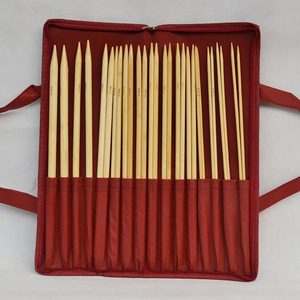 Bamboo Knitting Needles <b>Set</b> Round Hand Knitting Tools Circular Needles <b>Crochet</b> <b>Hooks</b> Gift <b>Set</b> - Product Image 2