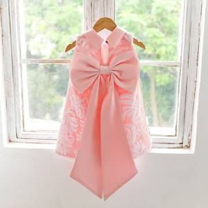 Robe d'été pour enfants personnalisée Big Bow Sequin Party Night Birthday Festival Baby Girl - Product Image 6