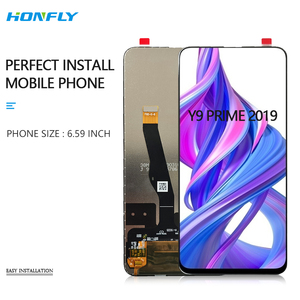 Honfly điện thoại di động LCD màn hình cảm ứng với <span class=keywords><strong>Digitizer</strong></span> Đối với Huawei Y9 Pime 2019 LCD màn hình cảm ứng cho Honor 9X LCD hiển thị - Product Image 4