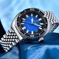 Montres Homme Benyar 5211 Cadran Dégradé Montre Mécanique Lumineuse de Luxe pour Hommes Logo Personnalisé Étanche Montres Automatiques Classiques