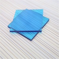 Panneau clair de PC de la feuille solide 8mm de polycarbonate de catégorie UL94-V0 ignifuge