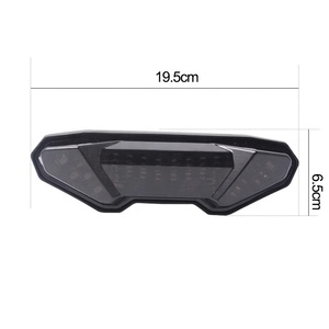 Luz Trasera de Freno Súper Brillante Yongjin, Color Negro Ahumado, para Yamaha MT07 <span class=keywords><strong>MT09</strong></span> - Product Image 4