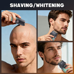 Hatteker-Afeitadora eléctrica de <span class=keywords><strong>3</strong></span> velocidades para hombre, recortadora de barba USB - Product Image 6