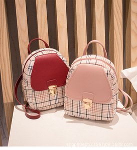 Sacs à <span class=keywords><strong>Dos</strong></span> Filles 2024 : Polyvalents et Élégants, Petits Cartables à Carreaux, Trousse de Maquillage <span class=keywords><strong>Femme</strong></span>, <span class=keywords><strong>Sac</strong></span> à <span class=keywords><strong>Dos</strong></span> <span class=keywords><strong>Mini</strong></span> Fermeture Éclair - Product Image 5