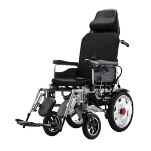 Xe lăn điện hợp kim nhôm nhỏ gọn nhẹ với Du Lịch Gấp nhanh trên mọi địa hình có pin lithium - Product Image 6