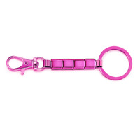 Op maat gemaakte roestvrijstalen ketting met Italiaans monumentenpatroon, DIY damesmode ketting, sleutelhanger, sieraden cadeau