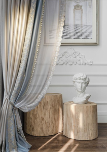 <span class=keywords><strong>Tende</strong></span> Oscuranti in Jacquard con Motivo Vintage, 90% Poliestere, Isolanti, per Soggiorno <span class=keywords><strong>e</strong></span> Camera da Letto, Misura Personalizzabile, Vendita all'Ingrosso da Shaoxing - Product Image 4