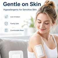 Pansement jetable imperméable en silicone non tissé hypoallergénique OEM pour la vie quotidienne
