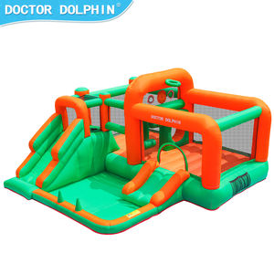 Stokta abd özel boyutları Logo baskı Oxford kumaş şişme fedai topu çukur ev ev kullanımı çocuklar için şişme sıçrama ev - Product Image 6