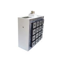 Mandrin magnétique permanent circulaire de précision 16KG/CM² étanche pour machine de fraisage CNC et rectification