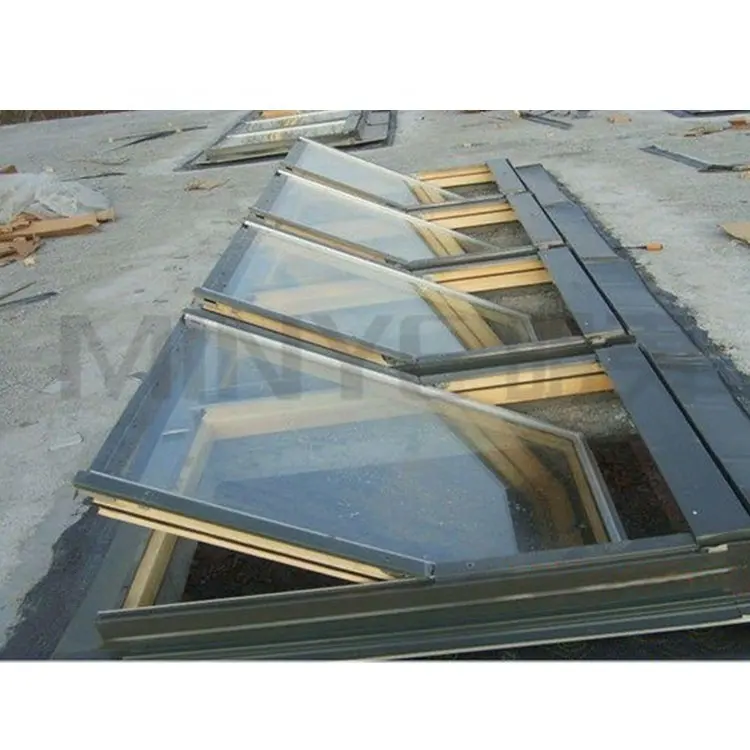 Diseño de tragaluz para ventana de techo, persianas eléctricas con bobinador Manual