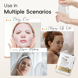 LAlKOU Masque facial à l'essence d'escargot de Corée pour nourrir et resserrer la peau Masque facial humain Marque privée OEM - Product Image 3