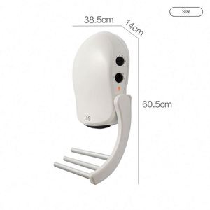 Rotatif Porte-Serviettes Électrique <span class=keywords><strong>Mural</strong></span> Salle De Bain Espace <span class=keywords><strong>Radiateur</strong></span> <span class=keywords><strong>Soufflant</strong></span> Avec Etl - Product Image 3