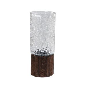 Plateau en bois moderne haut de gamme de luxe léger <span class=keywords><strong>Vase</strong></span> en verre Ornement pour la décoration du salon <span class=keywords><strong>Vase</strong></span> <span class=keywords><strong>hydroponique</strong></span> à fleurs fraîches Vente en gros - Product Image 5