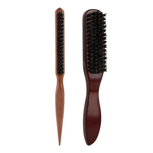 Le matériau de bûche régule l'équilibre de l'huile brosse à cheveux peigne pour homme outils de <span class=keywords><strong>coiffure</strong></span> - Product Image 5