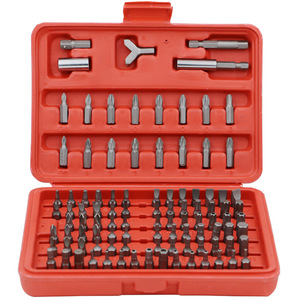 DZT 100 Piece Screwdriver <b>Bit</b> Set Metric Phillips Flathead <b>Torx</b> <b>Bits</b> With Extension Rods Magnetic - Product Image 1