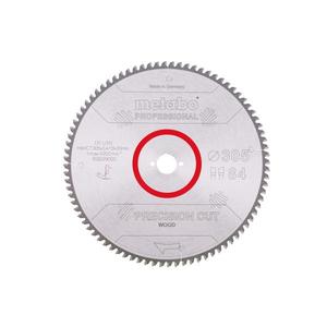 METABO - 628048000 Hoja de sierra ''Madera de corte de precisión-Profesional'', WZ 5 ° neg-EAN 4007430176851 HOJAS Y DISCOS DE CORTE - Product Image 1